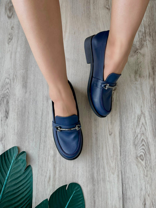 Frenchie navy loafer 7 - Stela The Shoetique
