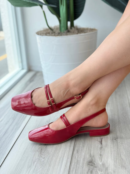 Gaia Red - Stela The Shoetique