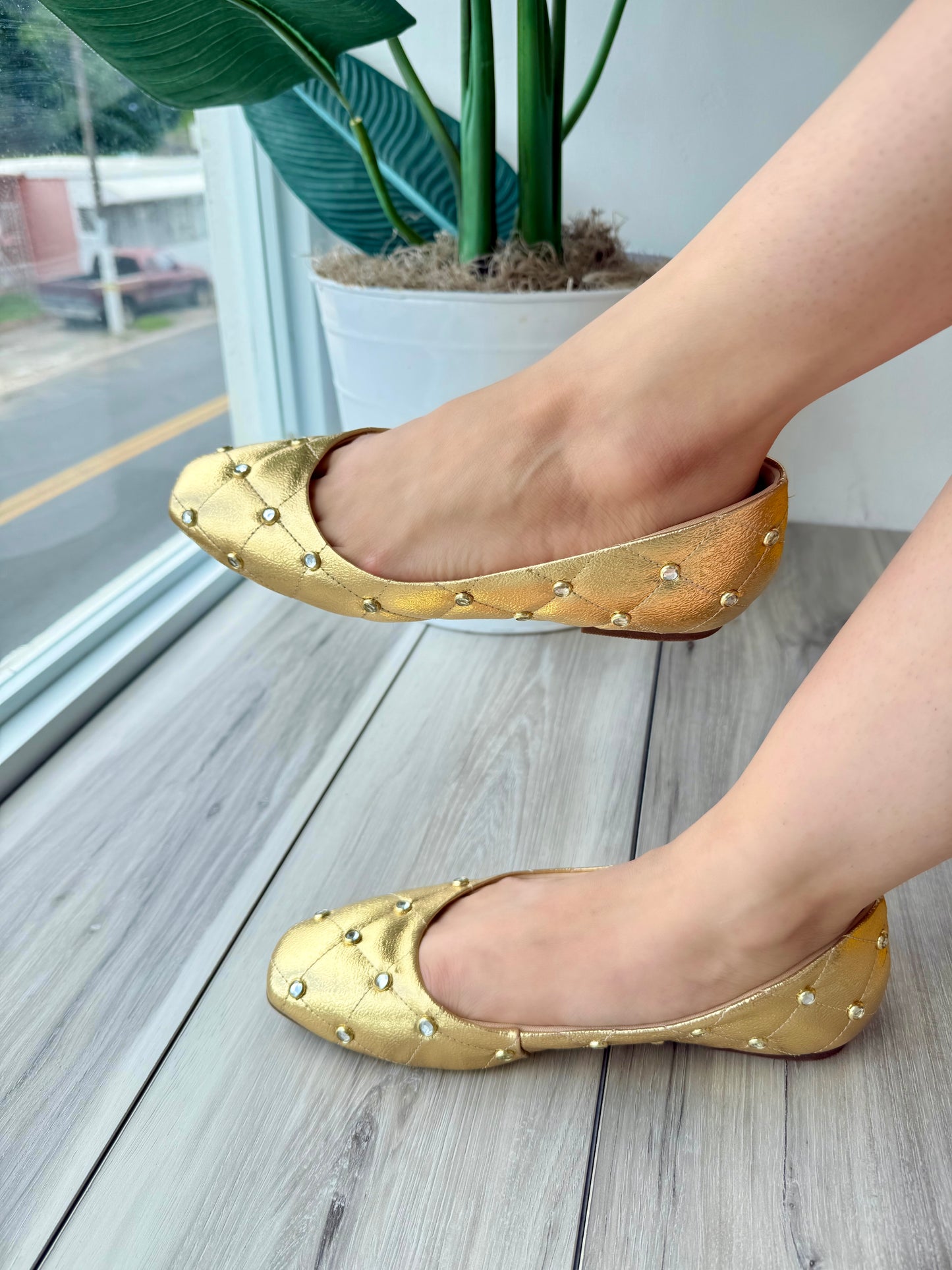 Dallas gold - Stela The Shoetique