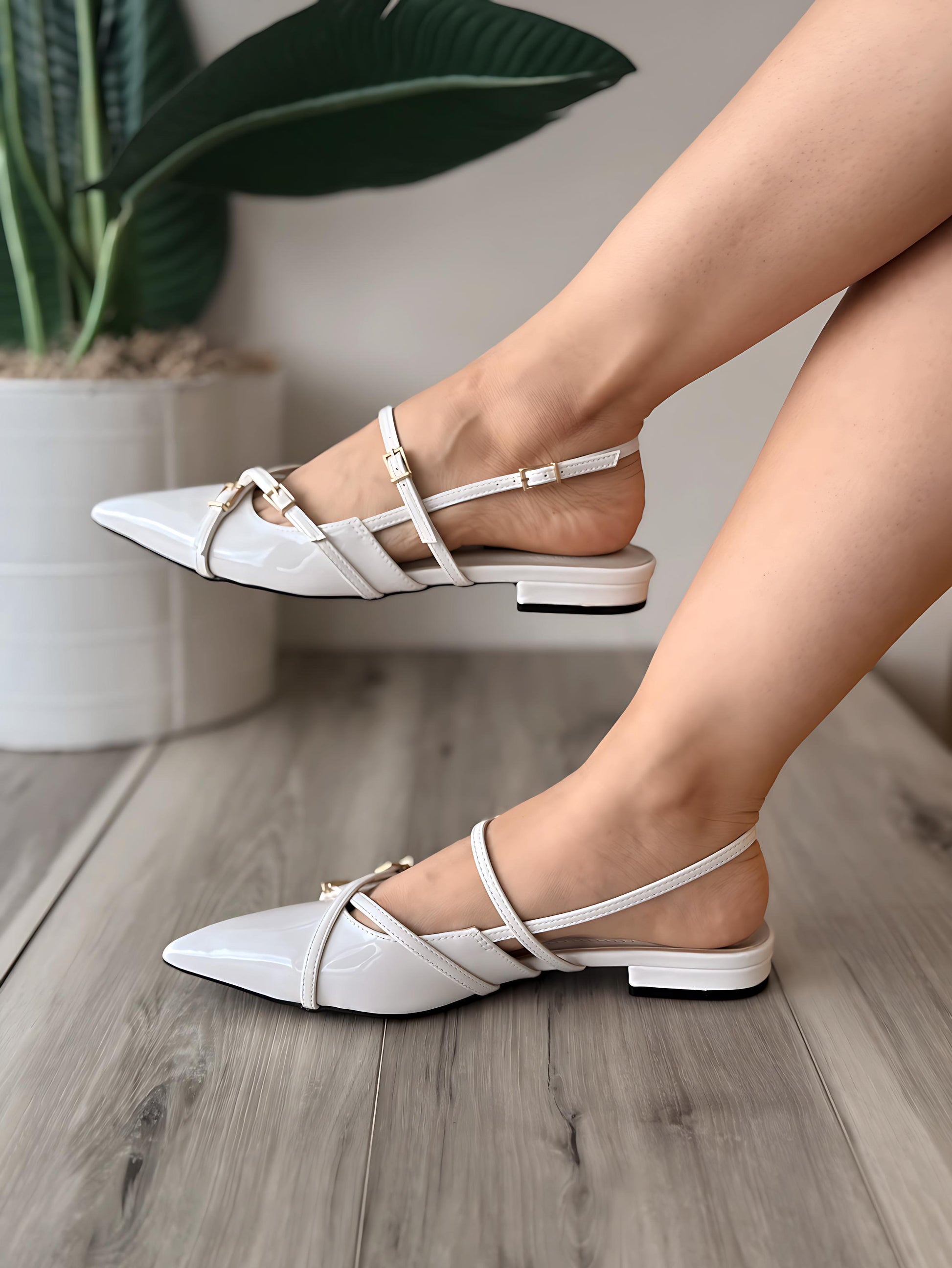 Iris white - Stela The Shoetique