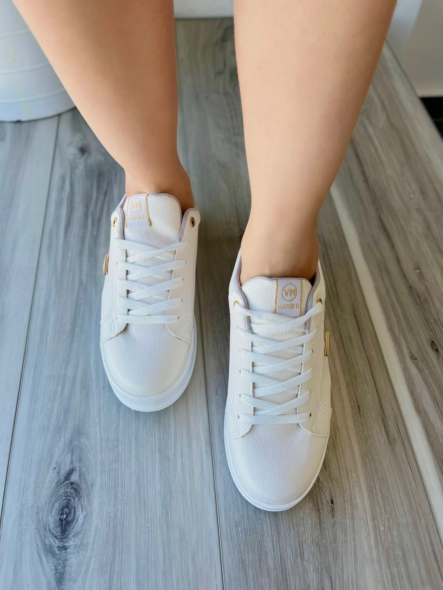 Flavia off white sneaker - Stela The Shoetique