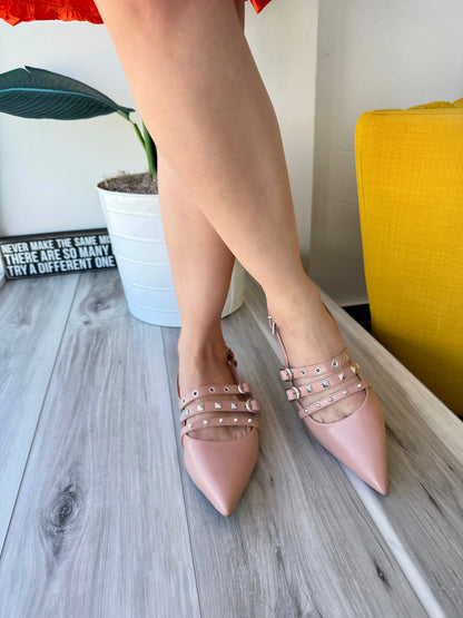 Lady beige slingback - Stela The Shoetique