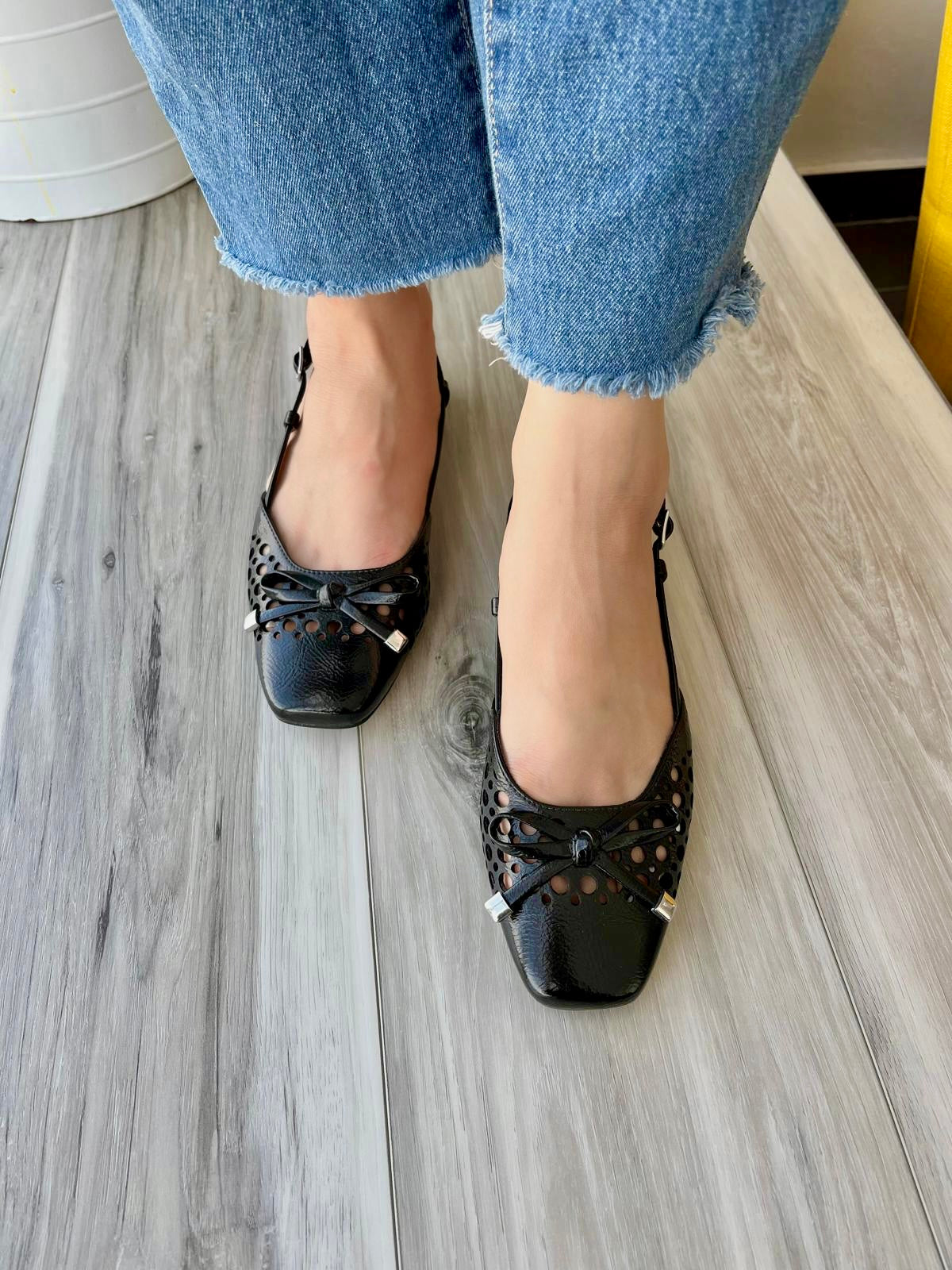 Poppy black slingback- 7 - Stela The Shoetique