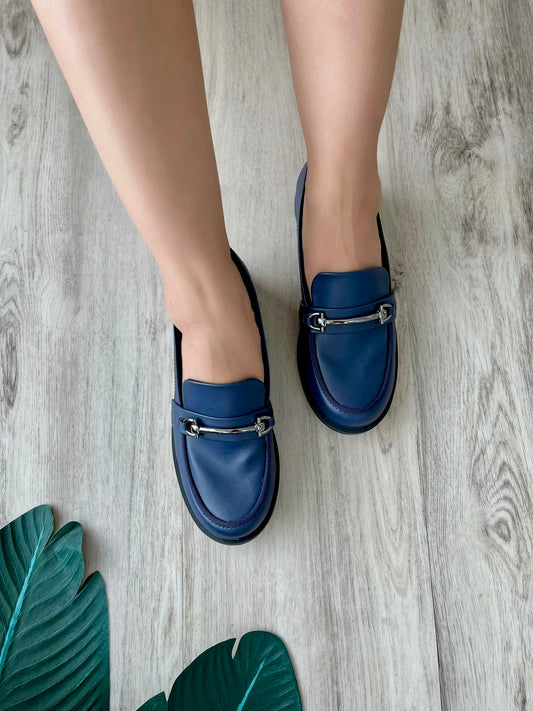Frenchie navy loafer 7 - Stela The Shoetique