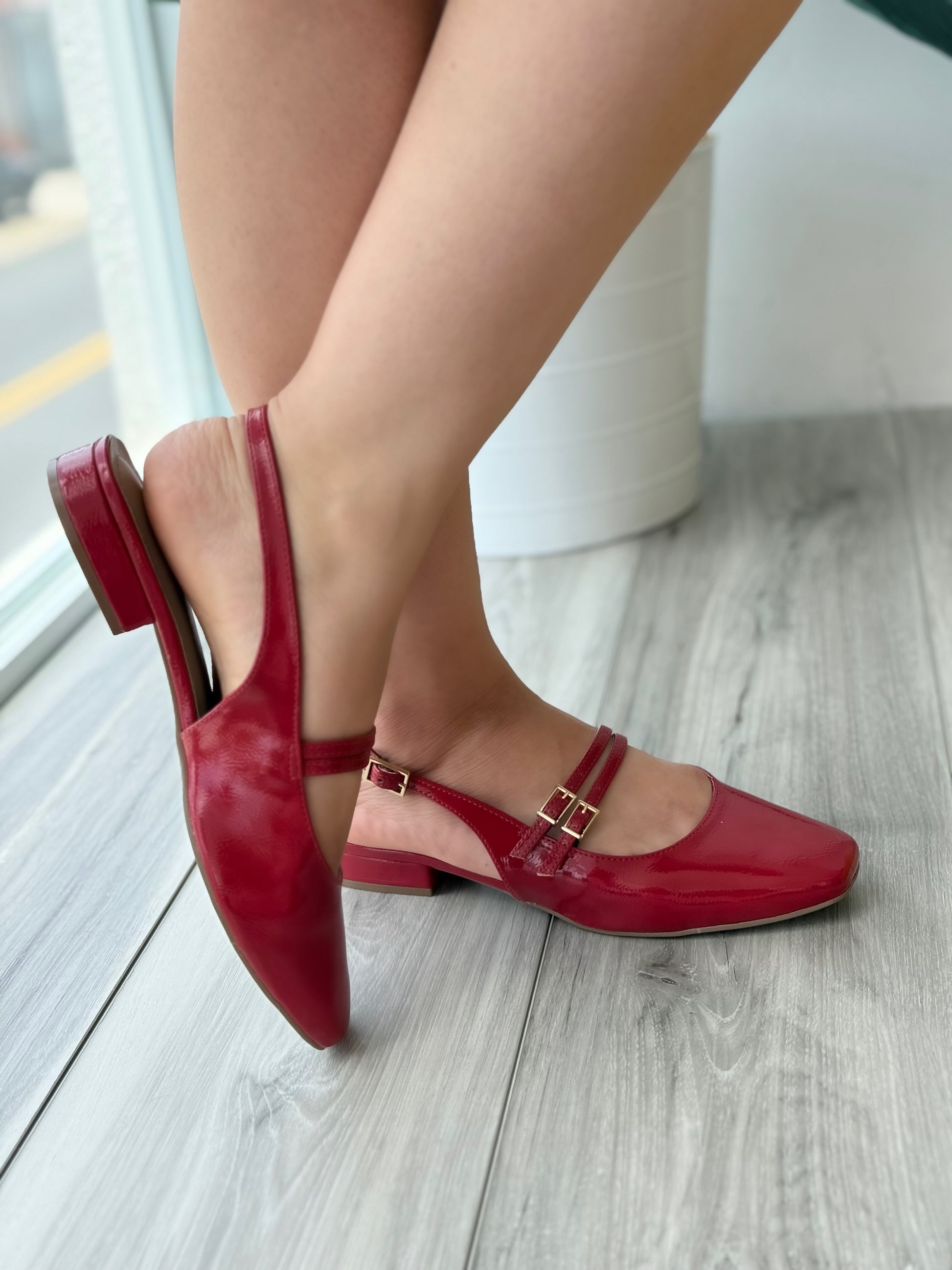 Gaia Red - Stela The Shoetique