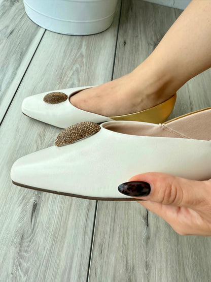 Pandora white gold 8,9 - Stela The Shoetique