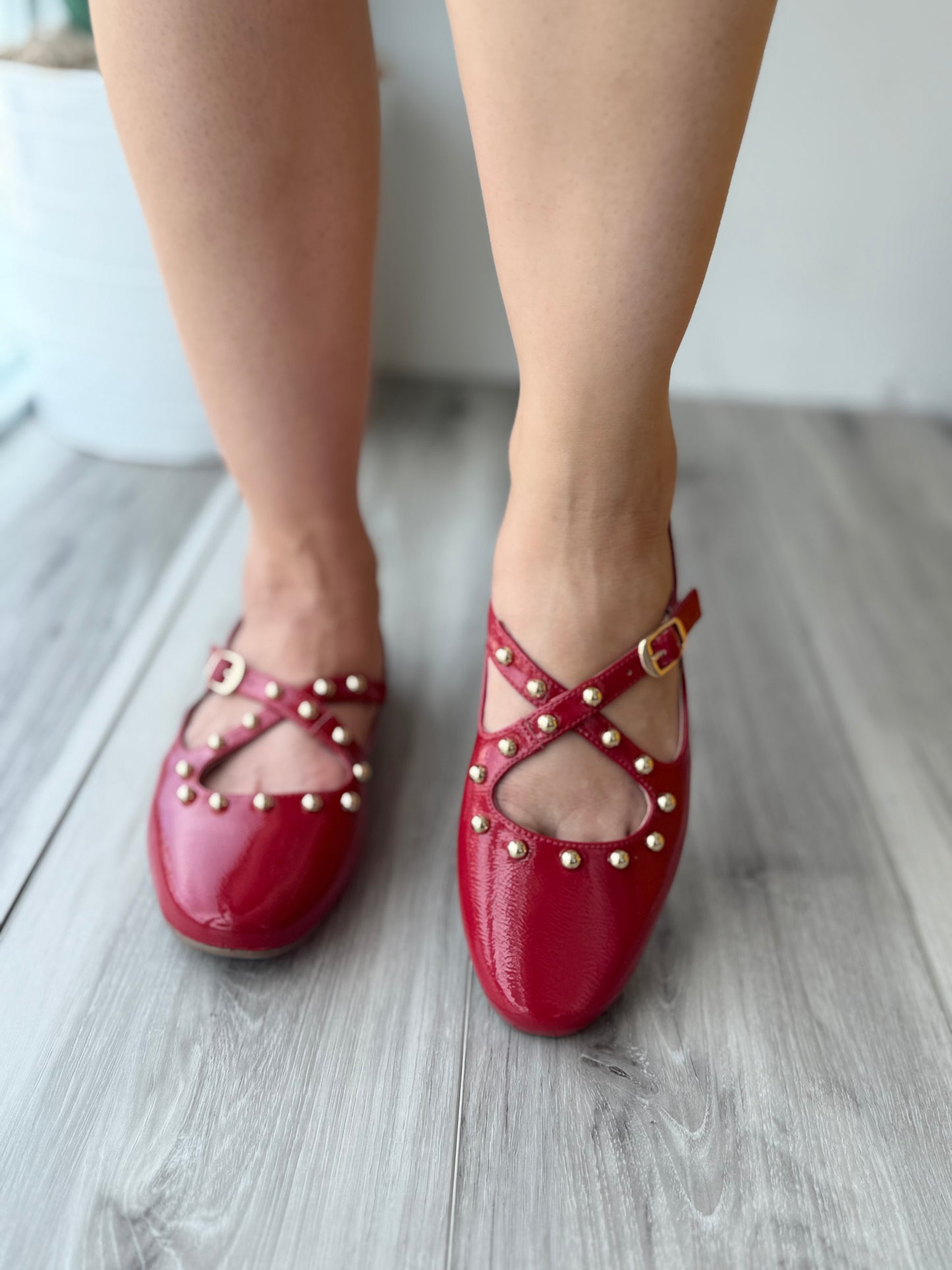 Ottavia red - Stela The Shoetique