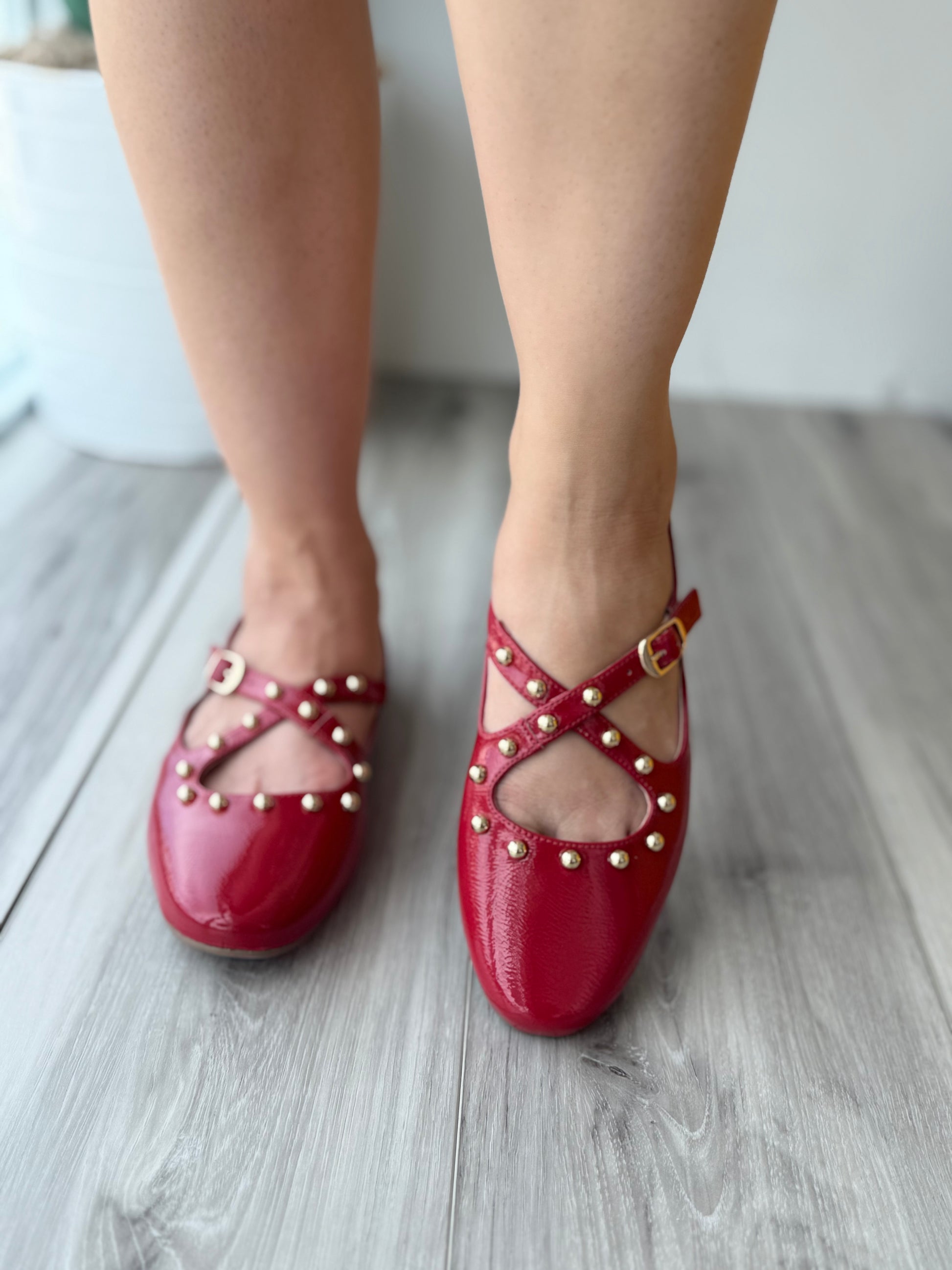 Ottavia red - Stela The Shoetique