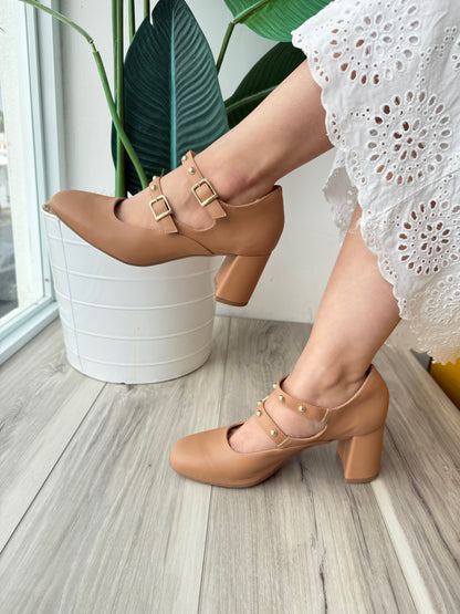 Stella camel heel 8 - Stela The Shoetique