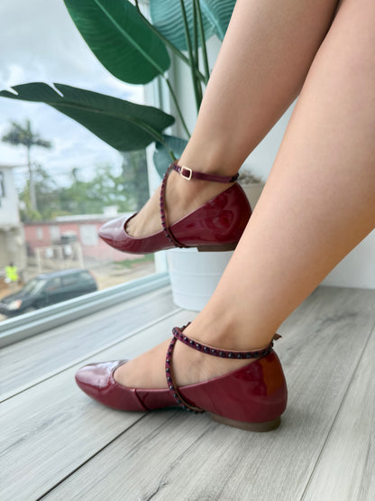 Midas deep red - Stela The Shoetique