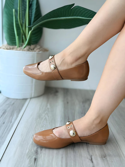 Edelmira camel - Stela The Shoetique