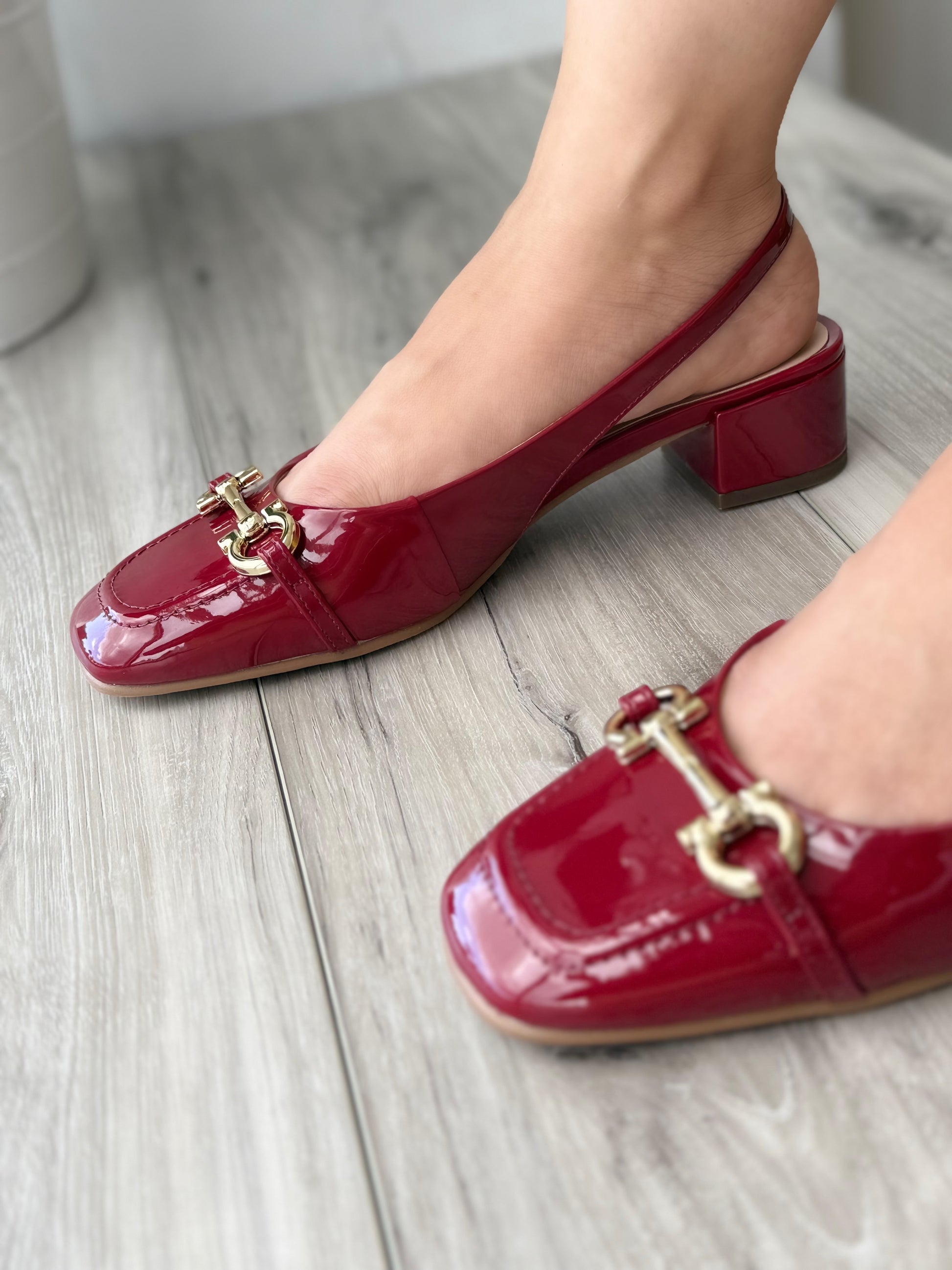 Jasmine red - Stela The Shoetique