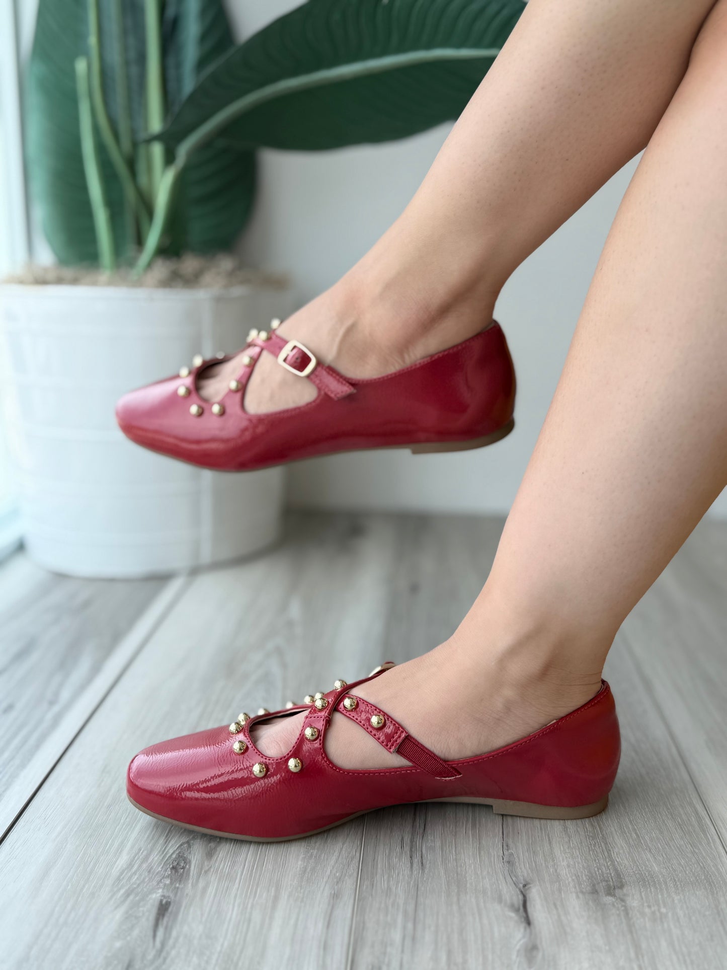 Ottavia red - Stela The Shoetique