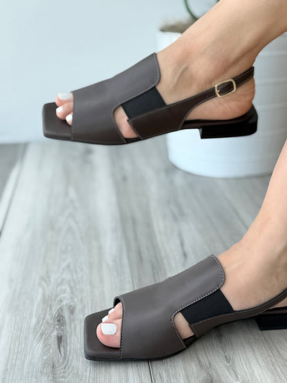 Eliana dark brown 5,7,8 - Stela The Shoetique