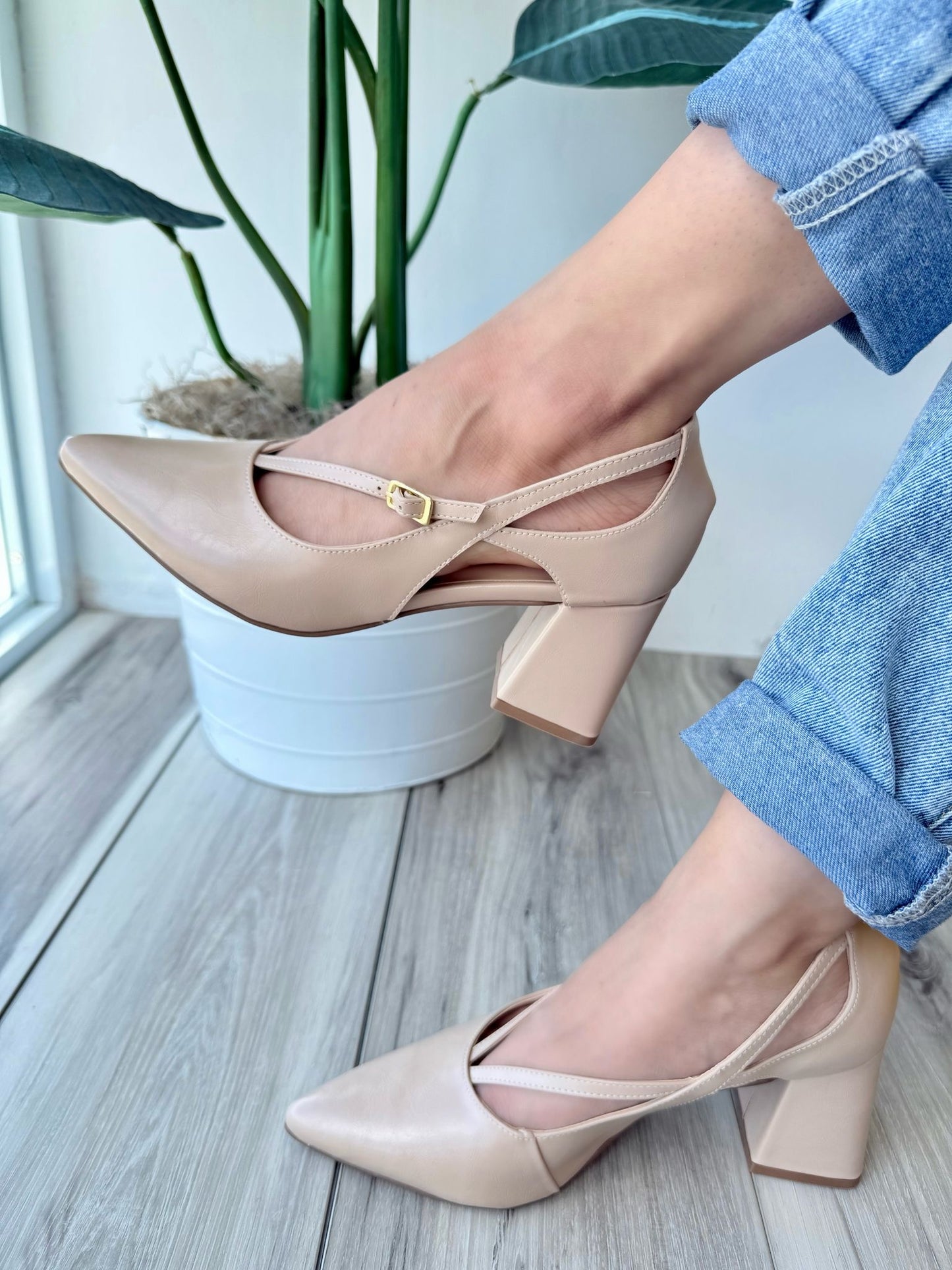 Alberta beige - Stela The Shoetique