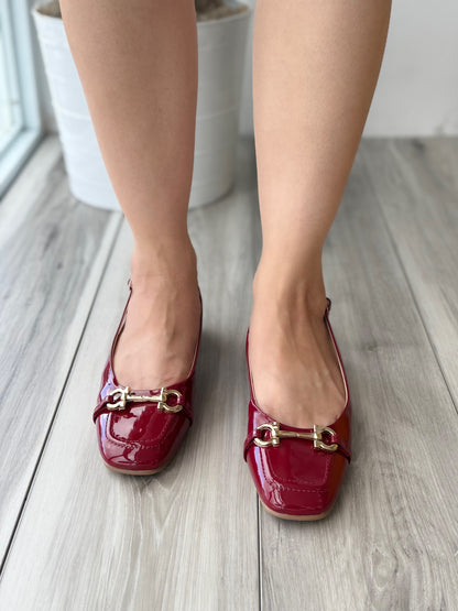 Jasmine red - Stela The Shoetique