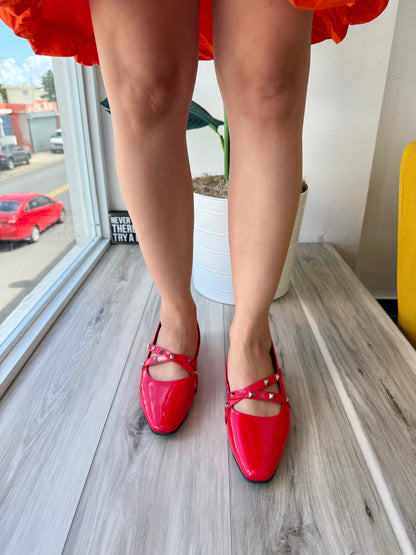 Sasha red - Stela The Shoetique