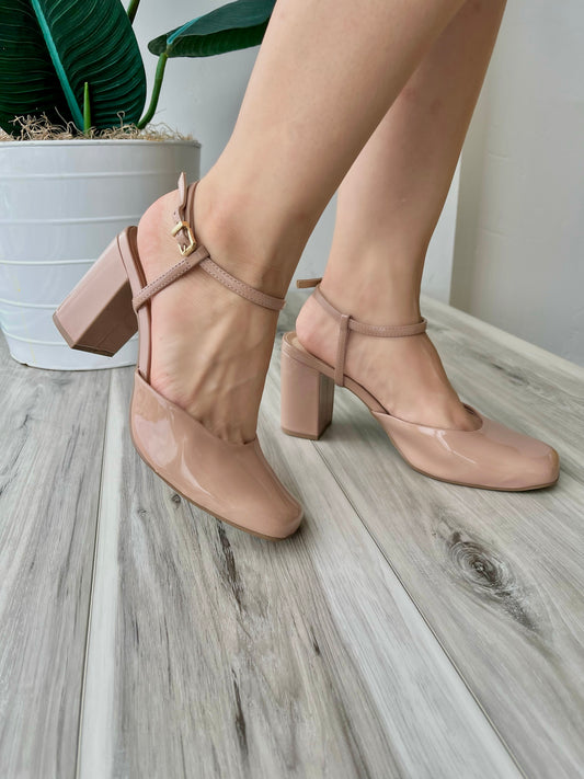 Laika beige heel - Stela The Shoetique