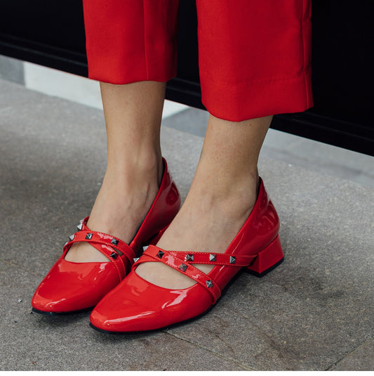 Sasha red - Stela The Shoetique