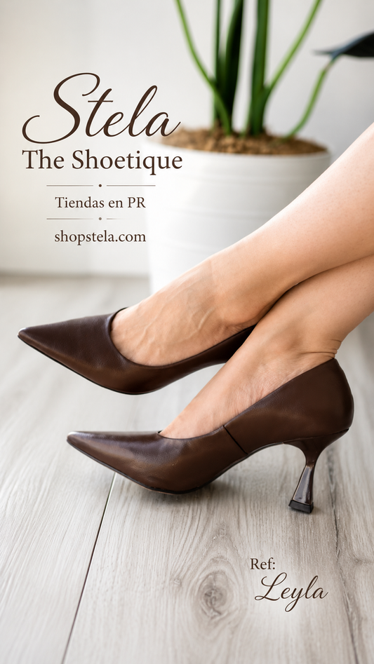 Leyla cinnamon heel