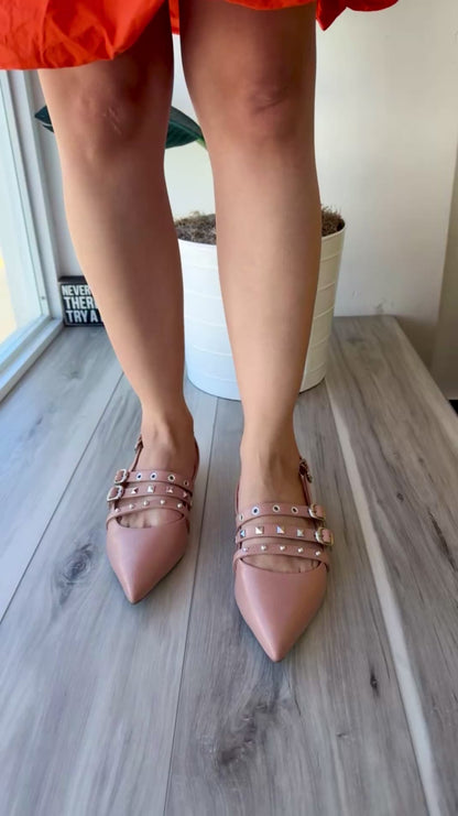 Lady beige slingback