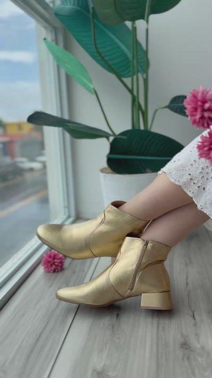Zulema gold Boot 7
